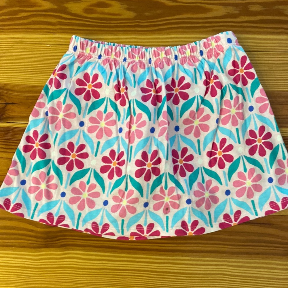 Flowered Skort